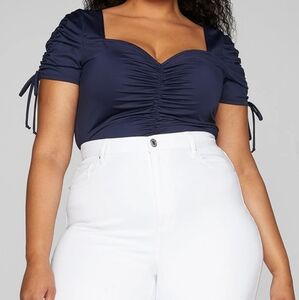 Fashion To Figure Ruched Bodysuit